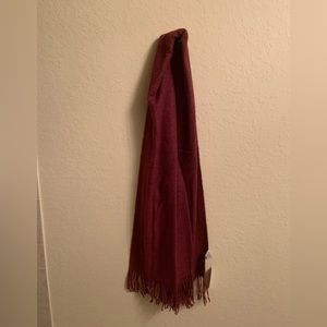 Burgundy Liz Claiborne Scarf NWT
